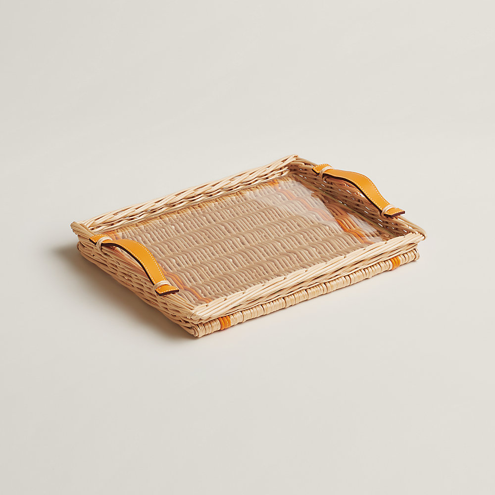 レクタンギュラートレー 《オズレ・カラー》 TPM | Hermès - エルメス